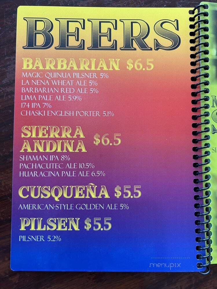 Don Cha Peruvian Food - Fort Walton Beach, FL menu_pic