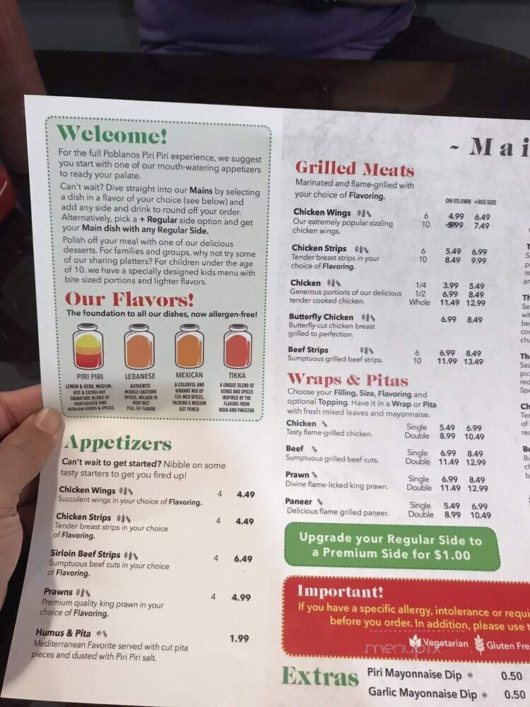 Poblanos Piri Piri - Irving, TX menu_pic