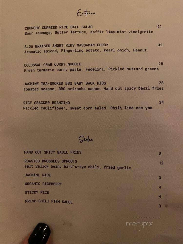 The Nuaa Table - Brooklyn, NY menu_pic