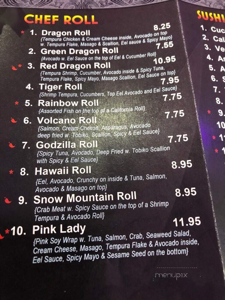 Hibachi Express - Largo, FL menu_pic
