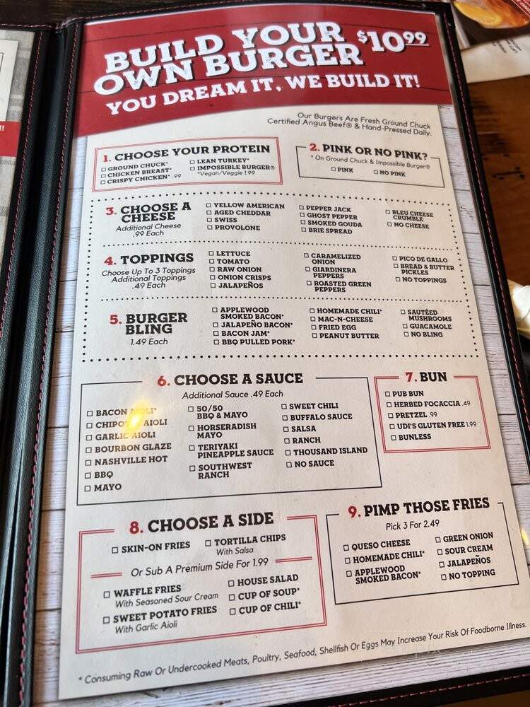 Hudson Tap - Hudson, WI menu_pic