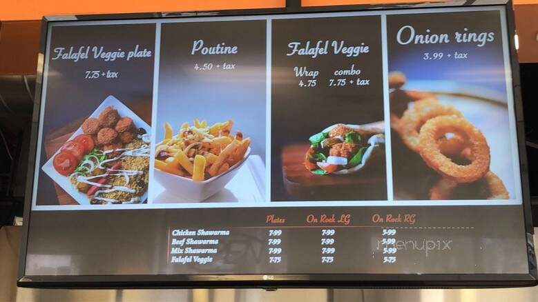 Shawarma Flavors - Mississauga, ON menu_pic