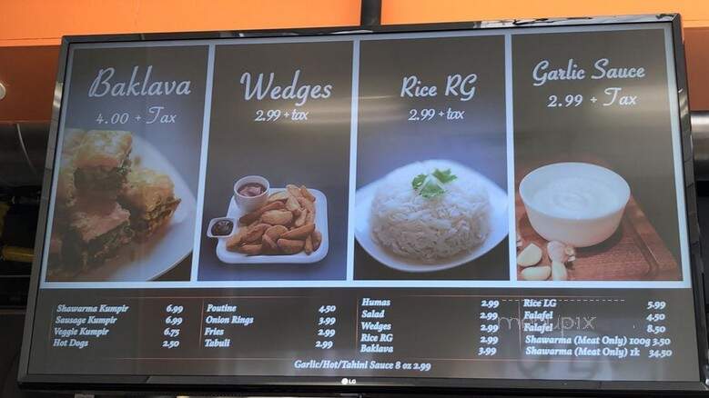 Shawarma Flavors - Mississauga, ON menu_pic