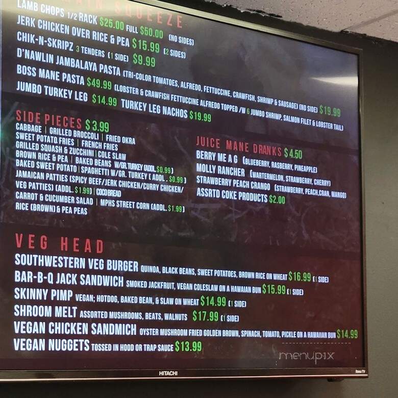 Trap Fusion - Memphis, TN menu_pic
