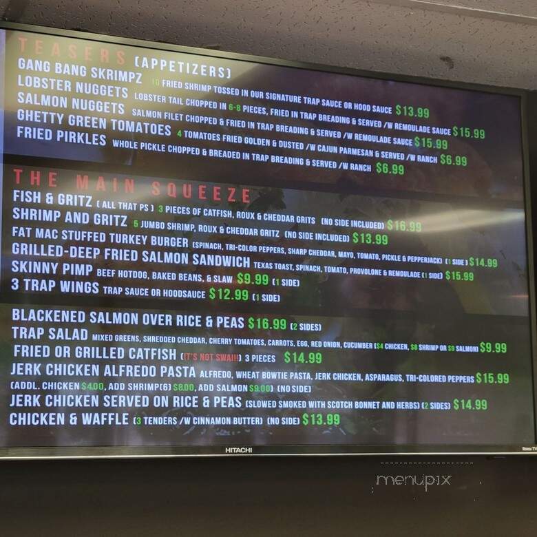 Trap Fusion - Memphis, TN menu_pic
