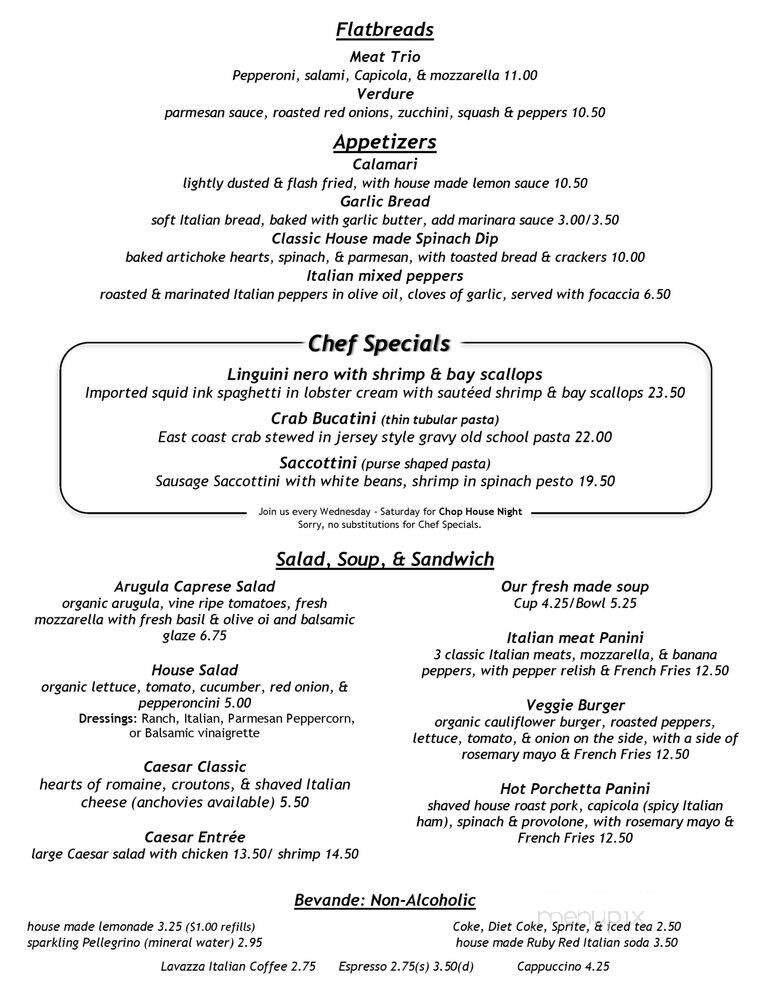 Ciro - Athens, OH menu_pic