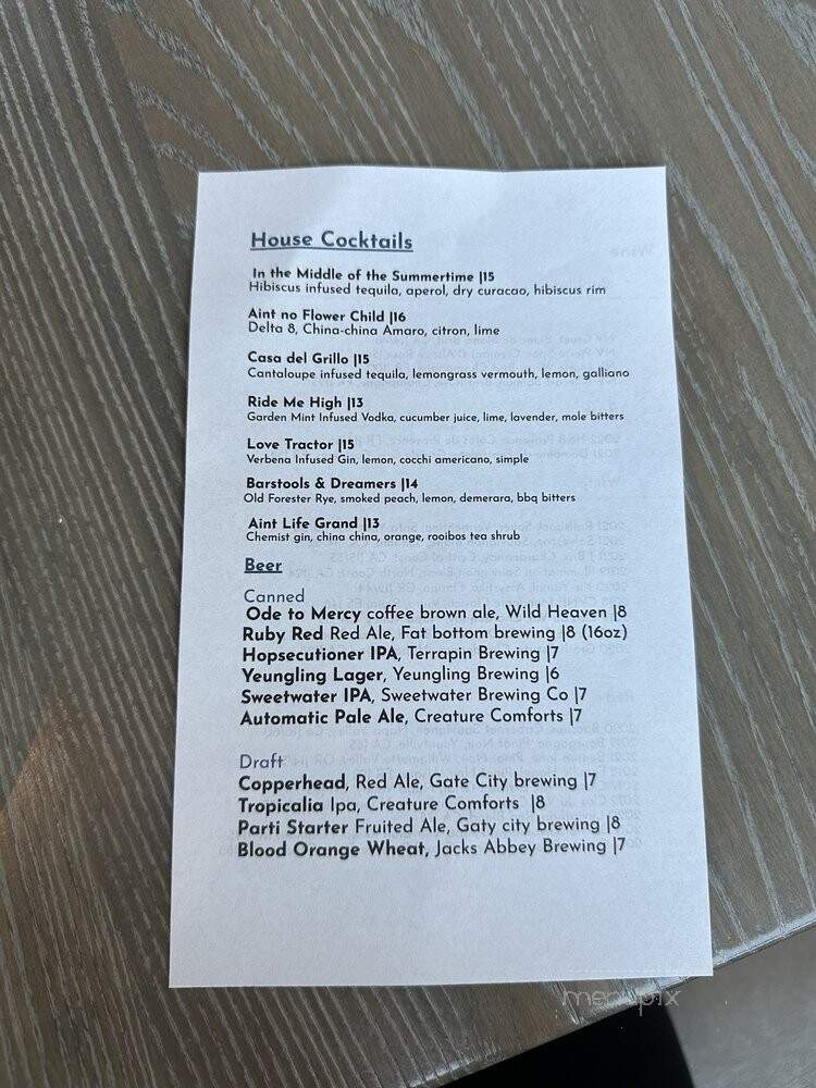Nick's Westside - Atlanta, GA menu_pic