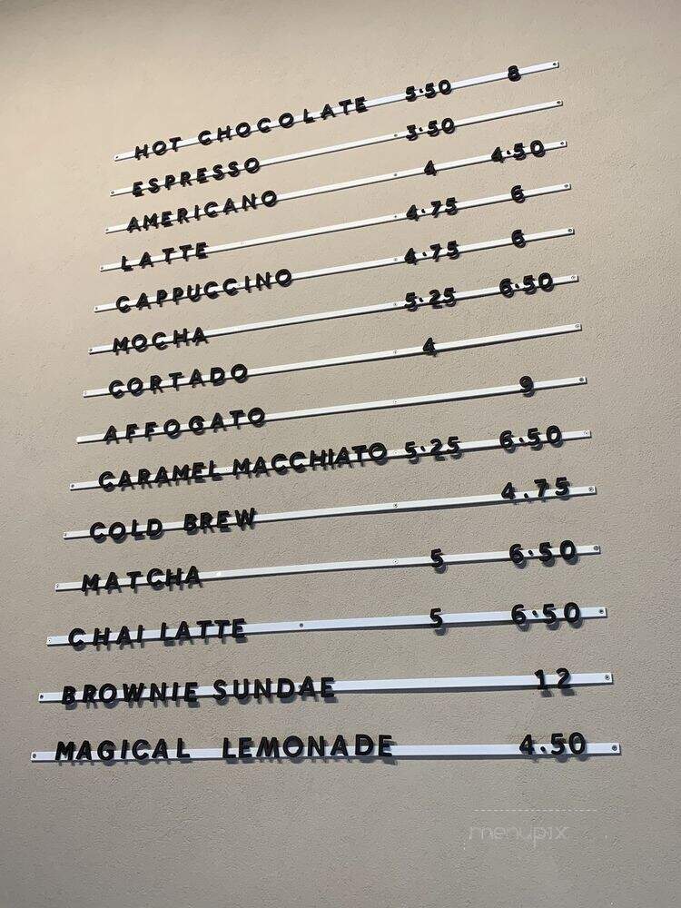 Vesta Chocolate - Upper Montclair, NJ menu_pic
