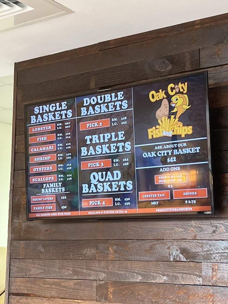 Oak City Fish & Chips - Raleigh, NC
