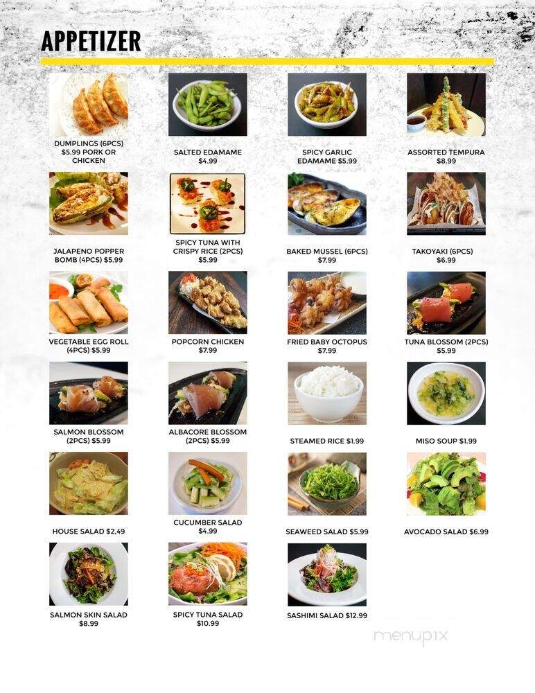 Sakuragi Ramen & Sushi - Azusa, CA menu_pic