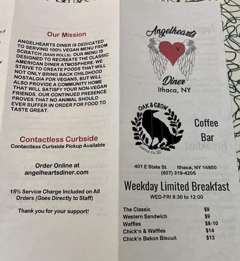 Angelhearts Diner - Ithaca, NY