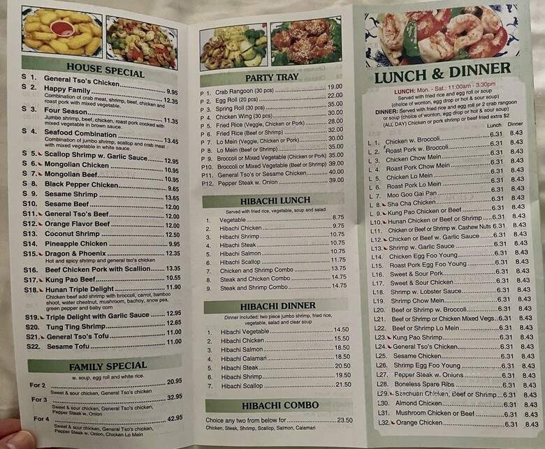China Lucky Star - Dearborn Heights, MI menu_pic