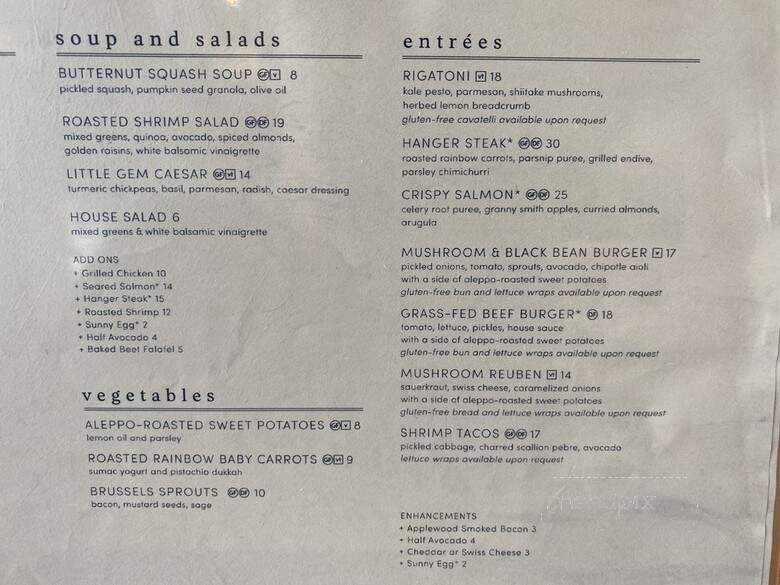 Little Beet Table - Chevy Chase, MD menu_pic