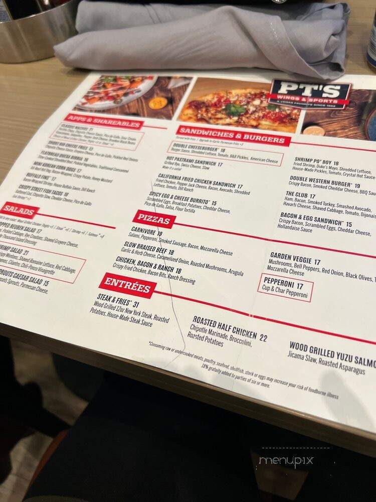 PTs Wings & Sports - S. Las Vegas, NV menu_pic
