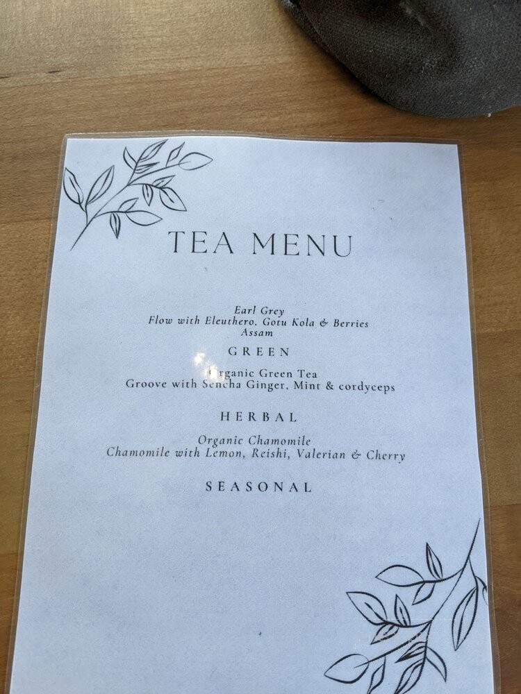 Quail and Condor - Healdsburg, CA menu_pic