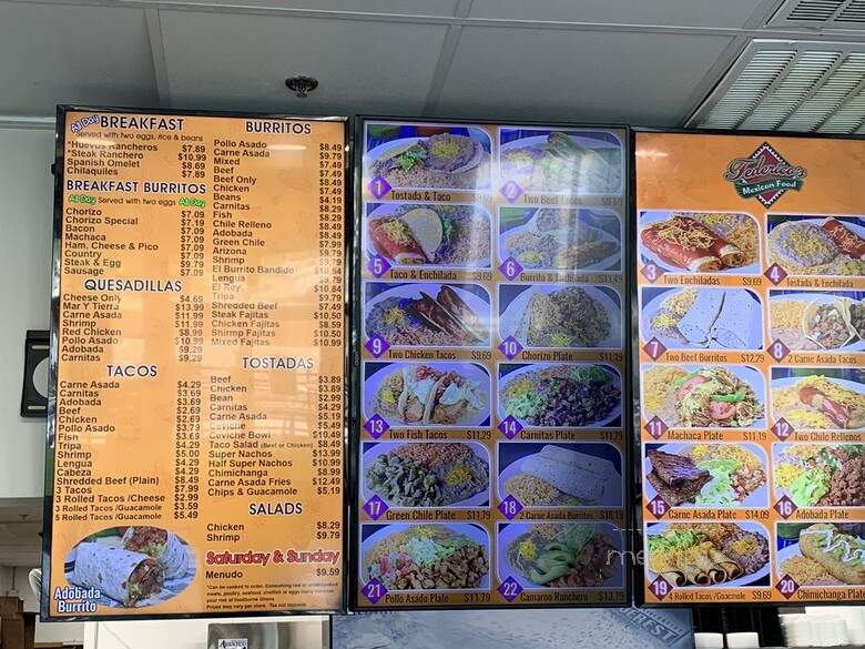 Federico's Mexican Food - Goodyear, AZ menu_pic