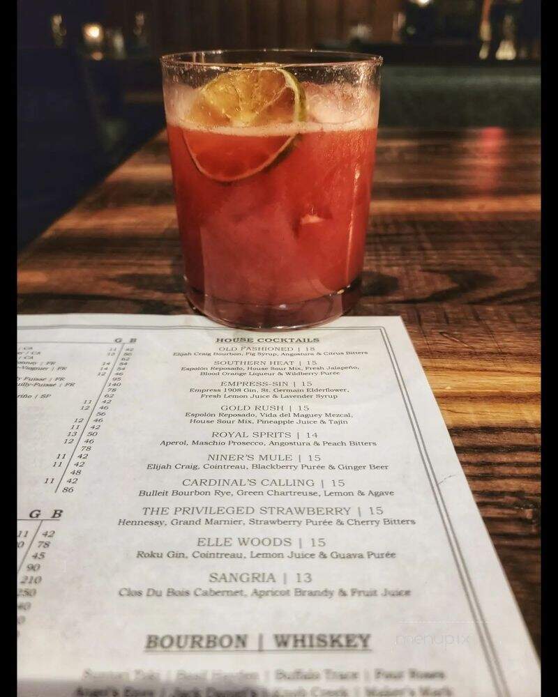 Golden Owl Tavern - Charlotte, NC menu_pic