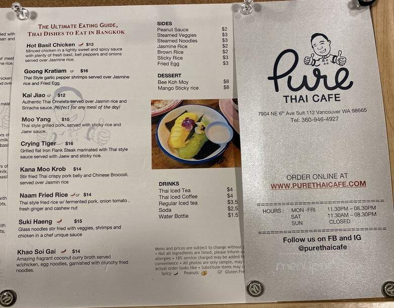 Pure Thai Cafe - Vancouver, WA