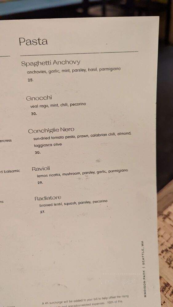 How to Cook a Wolf - Seattle, WA menu_pic