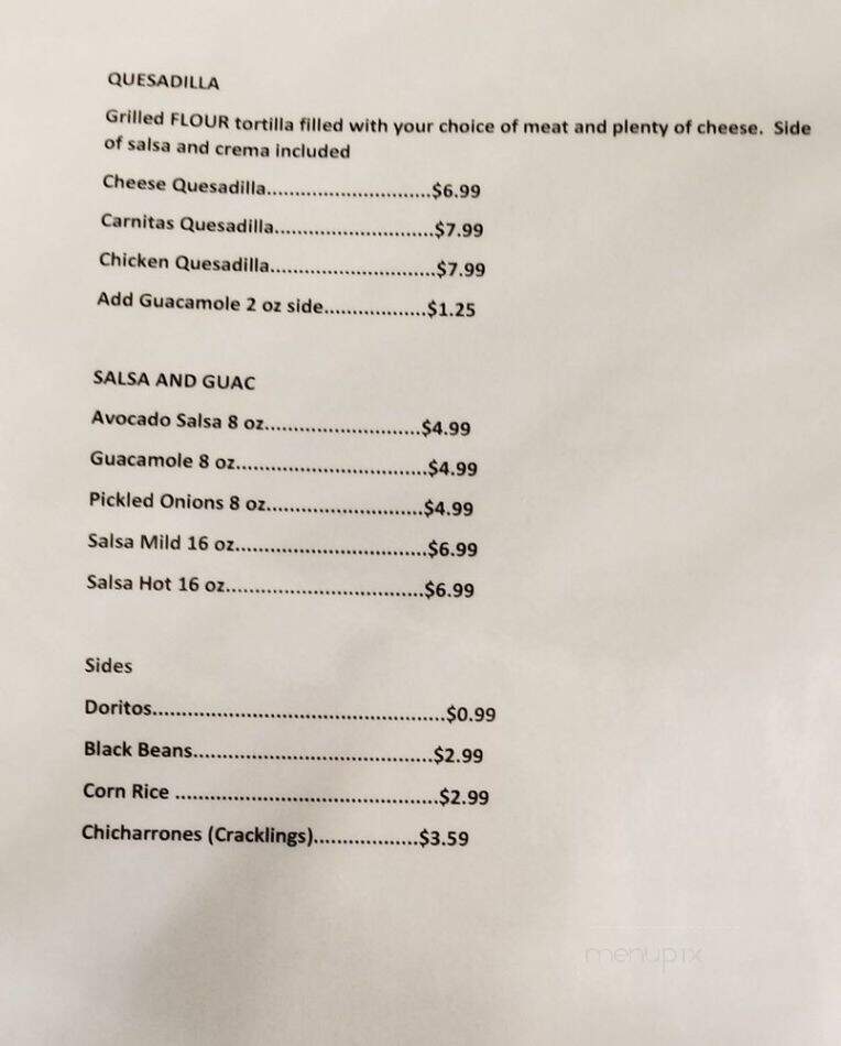 Mad Pork - North Hampton, NH menu_pic