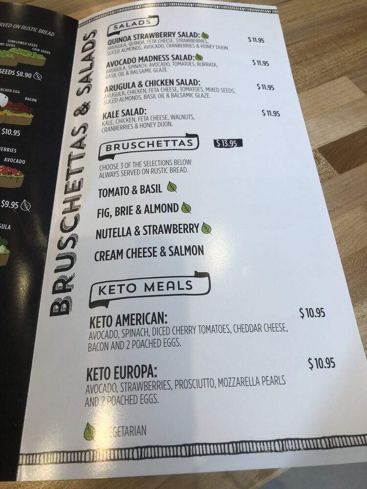 Carmela Coffee Company - Delray Beach, FL menu_pic