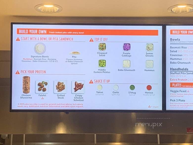 Naf Naf Grill - Indianapolis, IN menu_pic