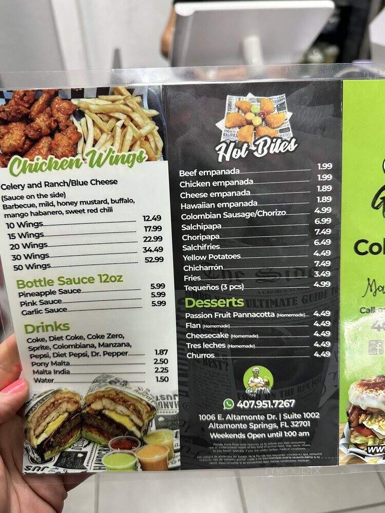 Grattin Dog - Altamonte Springs, FL menu_pic