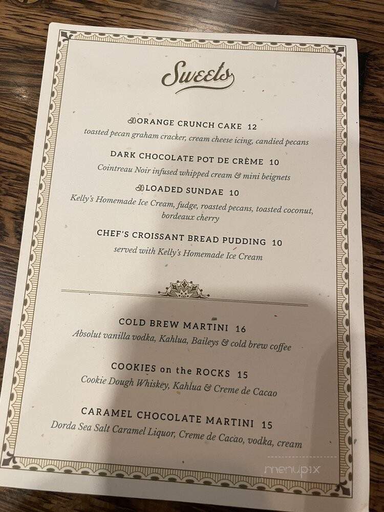 The Pinery - Orlando, FL menu_pic