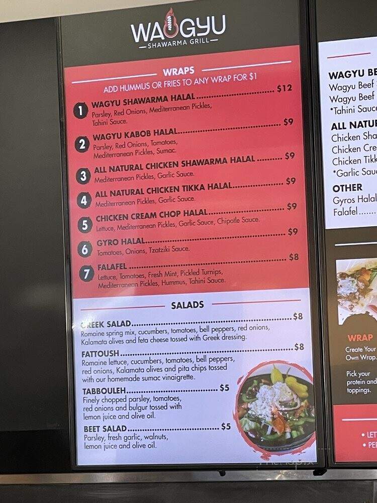 Wagyu Shawarma Grill - Rancho San Diego, CA