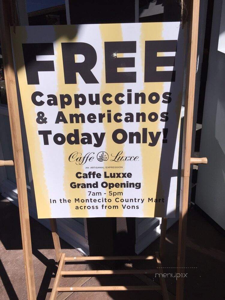 Caffe Luxxe - Santa Barbara, CA