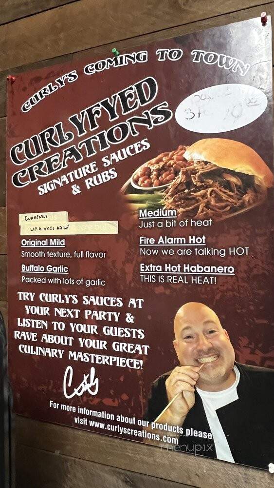 Curly's Comfort Food - Levittown, PA menu_pic
