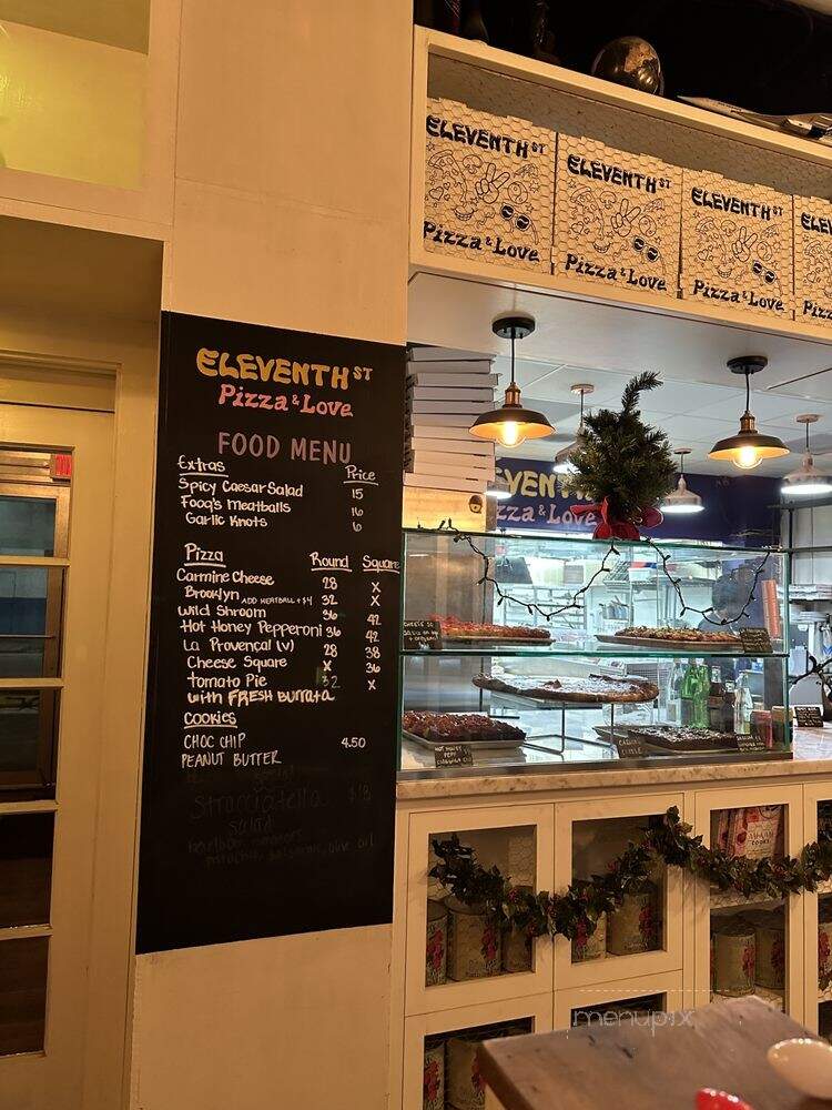 Eleventh Street Pizza - Miami, FL menu_pic