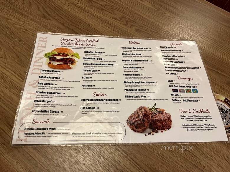 Fairway Cafe - San Jacinto, CA menu_pic