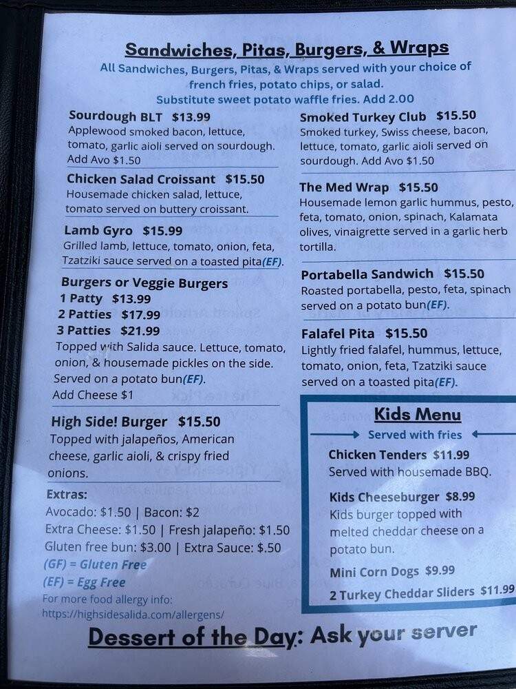 High Side Bar & Grill - Salida, CO