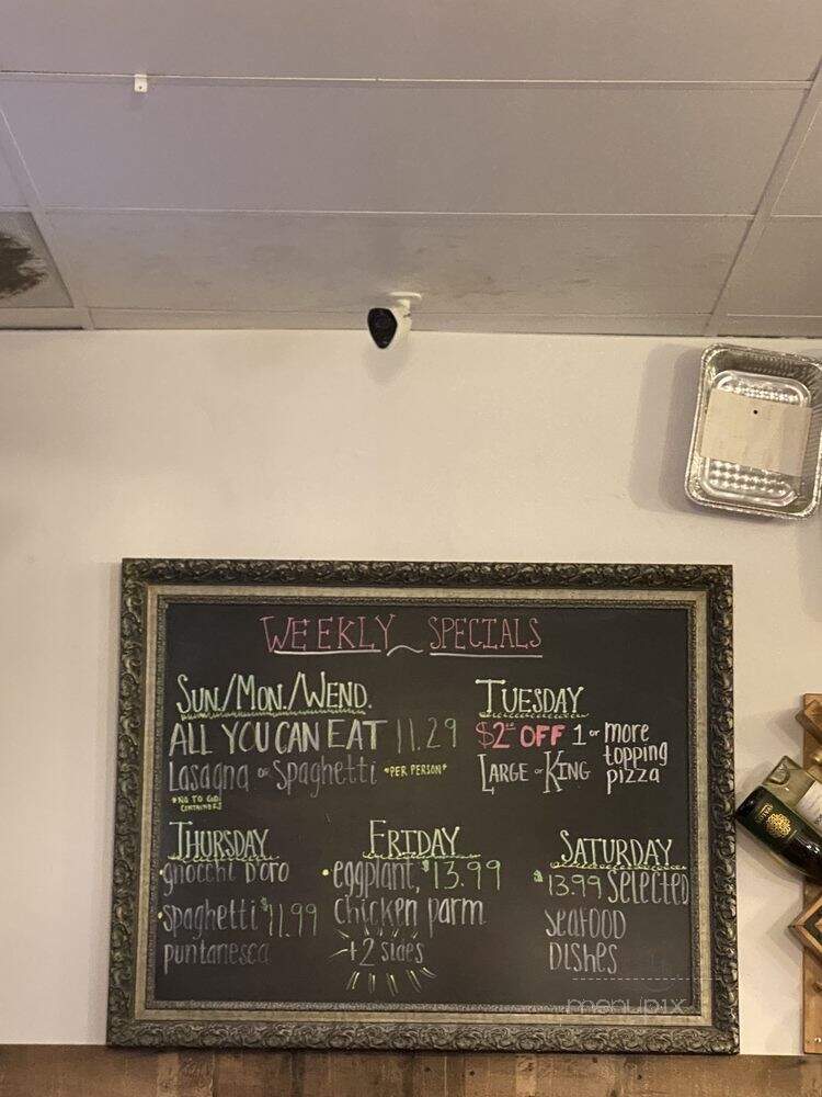 Casa D'Oro Homestyle Italian Restaurant - Tustin, CA menu_pic