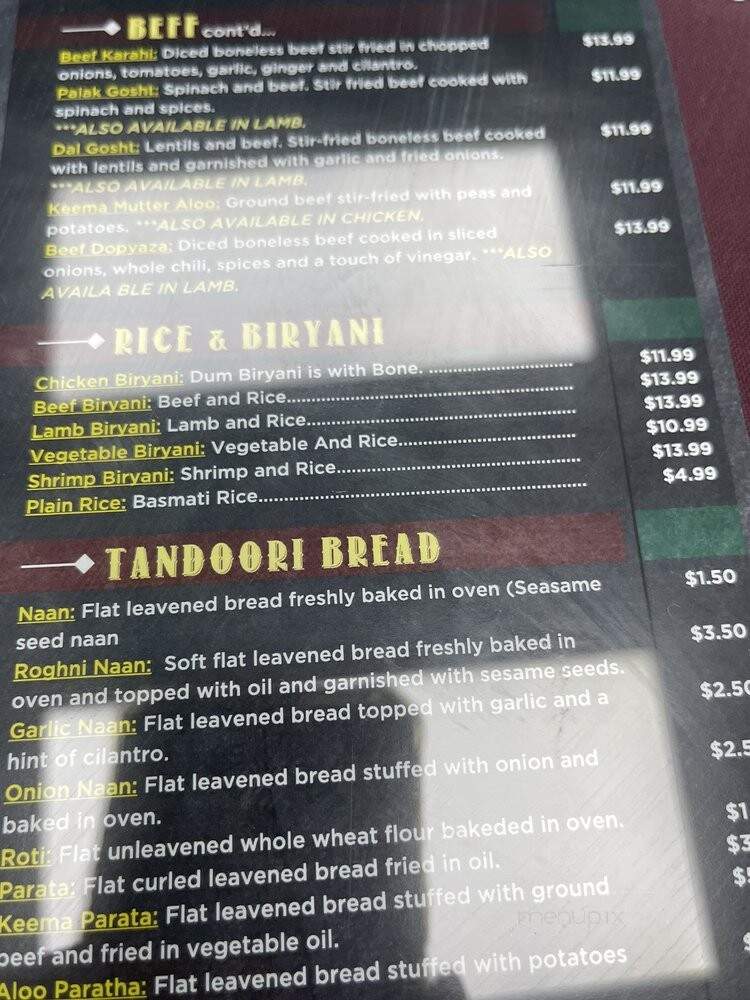 Halal Kabob House - Inglewood, CA menu_pic