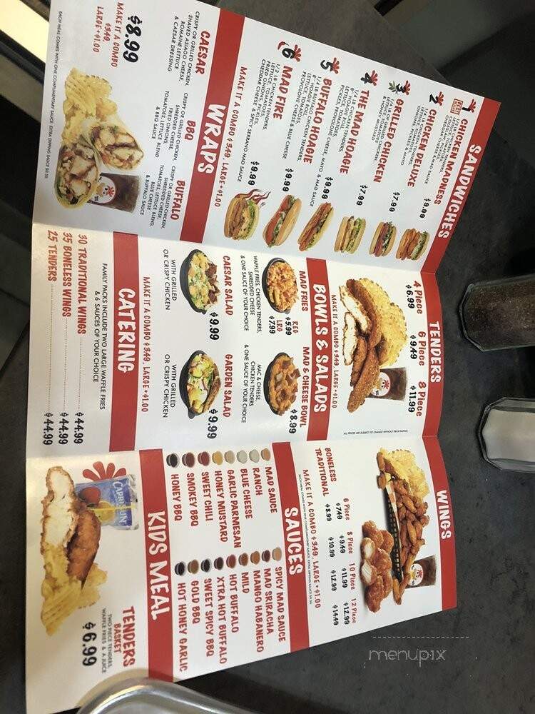 Mad Chicken - Milwaukee, WI menu_pic
