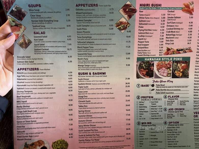 Poke Ocean - Morrisville, PA menu_pic