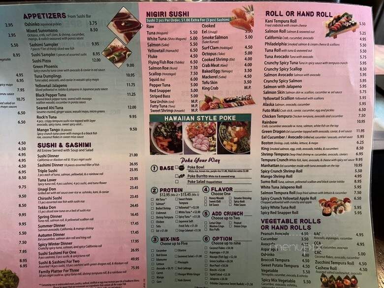 Poke Ocean - Morrisville, PA menu_pic