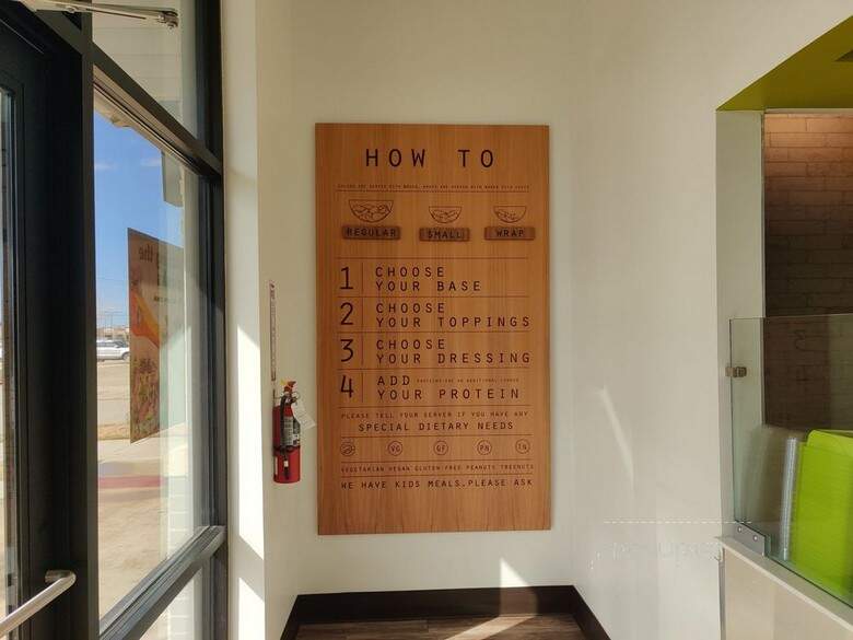 Salata - McKinney, TX menu_pic