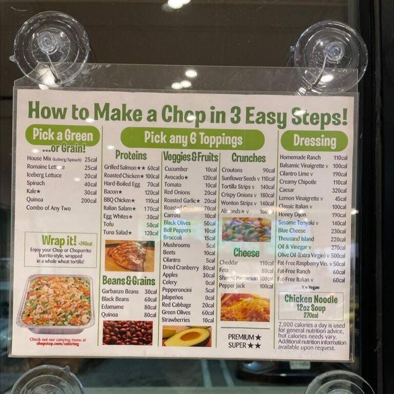 Chop Stop - Hesperia, CA menu_pic