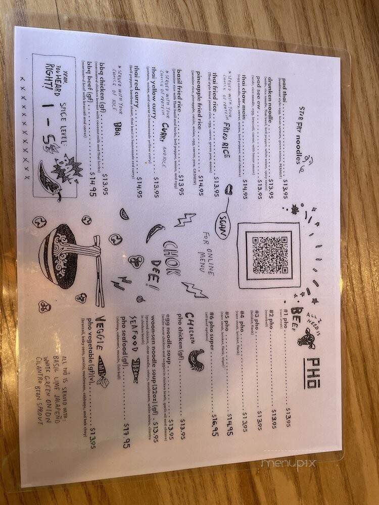 Mona's Super Noodle - Baltimore, MD menu_pic