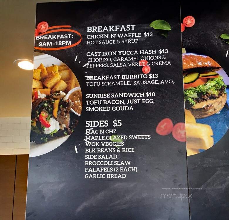Roasted and Raw - Oakland, CA menu_pic