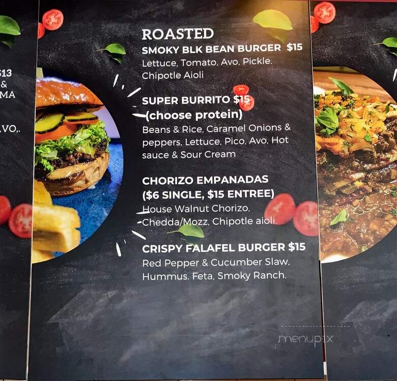 Roasted and Raw - Oakland, CA menu_pic