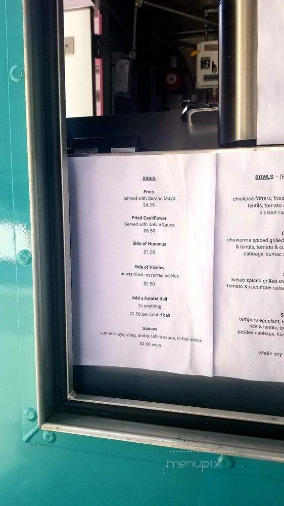 Superbaba - Vancouver, BC menu_pic