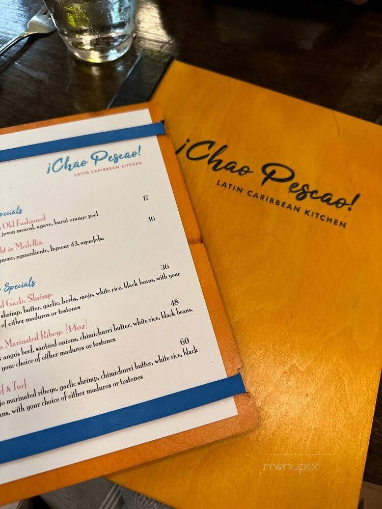 Chao Pescao - San Francisco, CA menu_pic