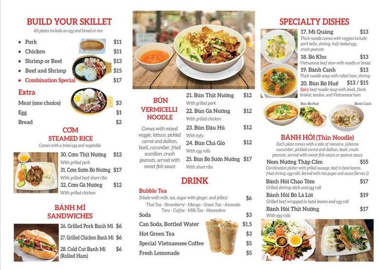 Pho Real - Pensacola, FL menu_pic