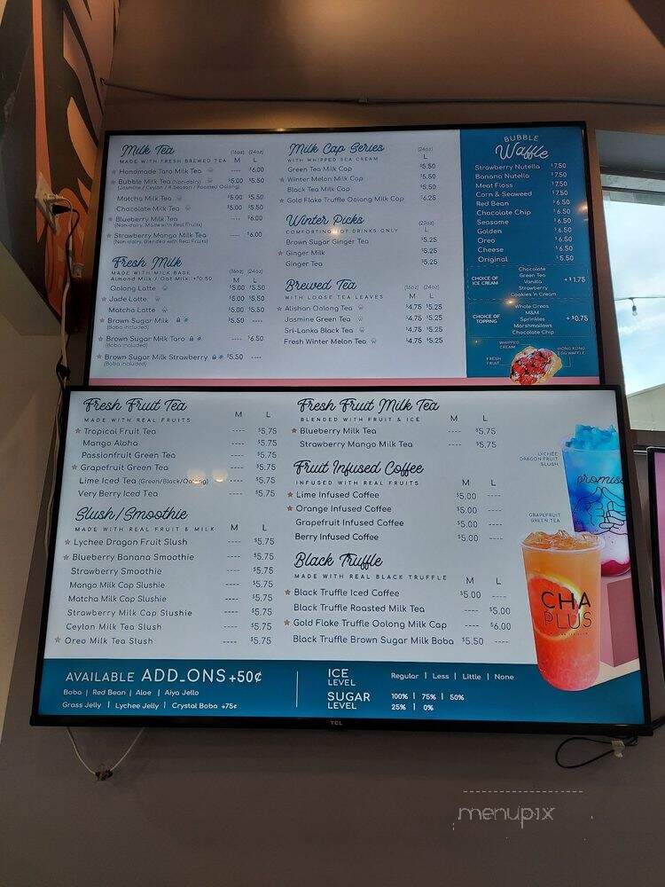 Chaplus - Anaheim, CA menu_pic