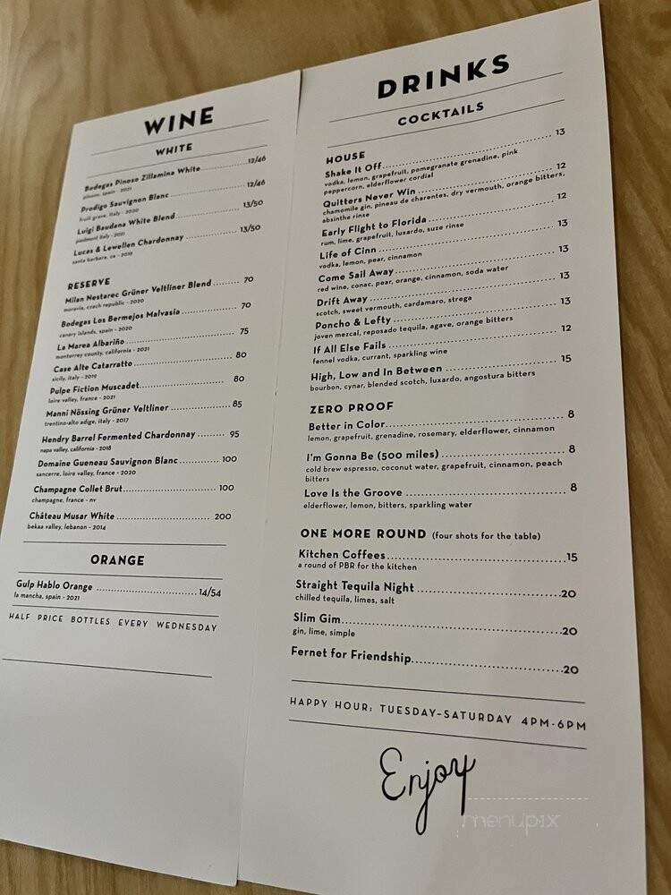 Clyde's Fine Diner - Des Moines, IA menu_pic