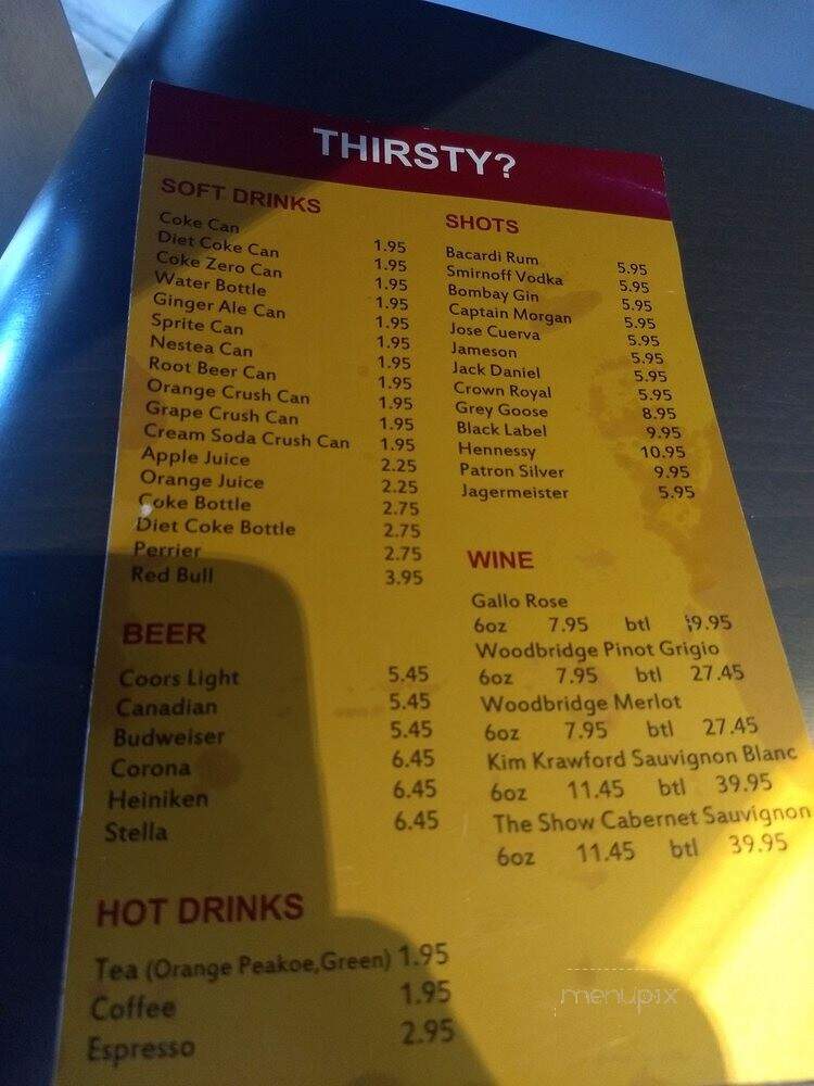 Kansas King - Richmond Hill, ON menu_pic